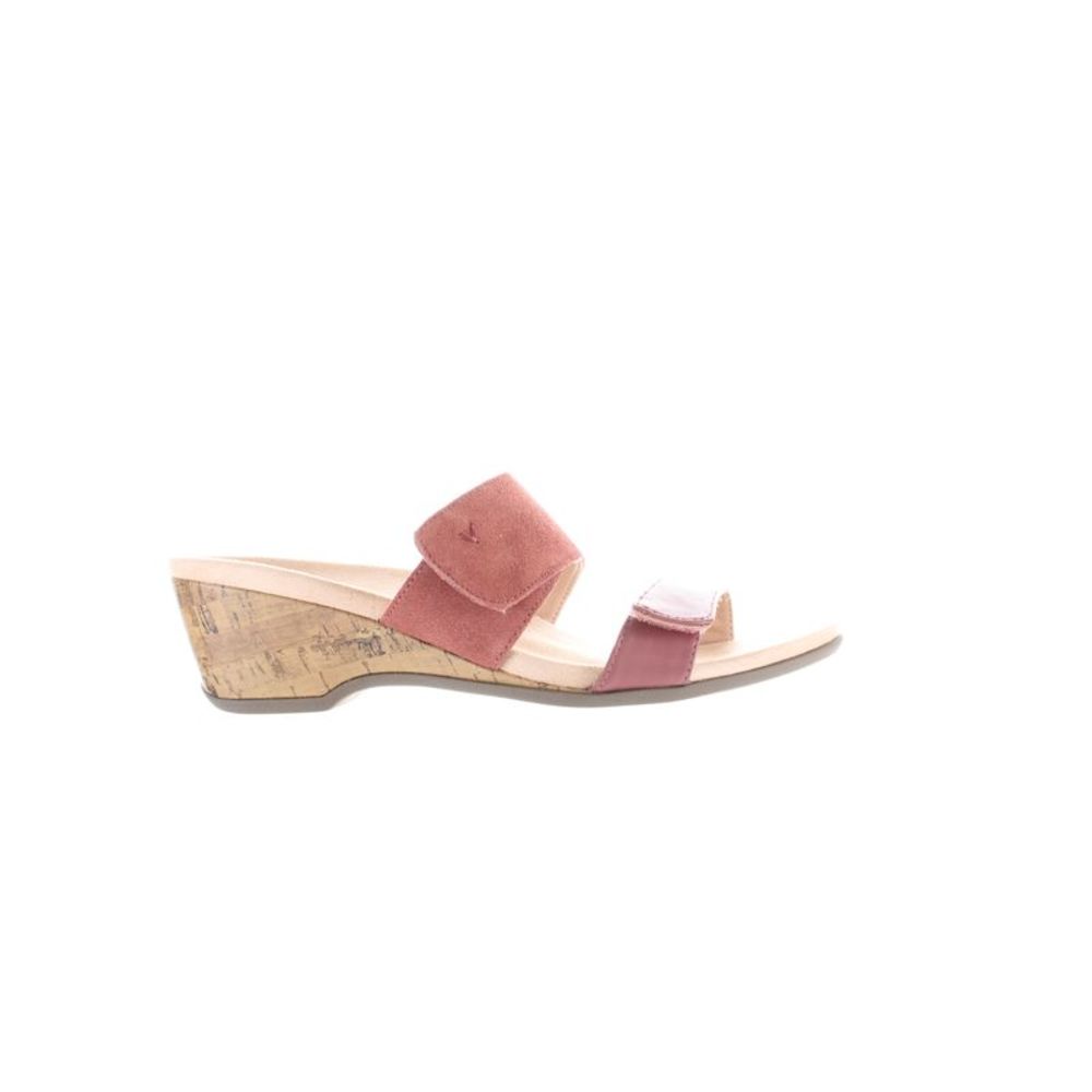 Vionic Womens Bayu Rose Gold Sandals Size 7.5 Medium (B, M)